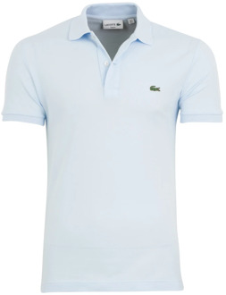 Lacoste Korte mouw polo in lichtblauw Lacoste , Blue , Heren - 2Xl,M,S,Xs,3Xl