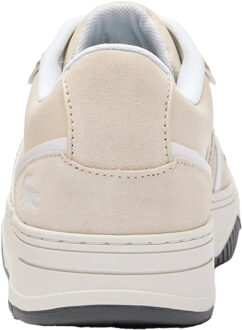 Lacoste L001 Leren Trainers voor Volwassenen (Gebroken wit) - maat EU 41 / UK 7.5