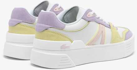 Lacoste L002 Evo damestrainers in Wit roze