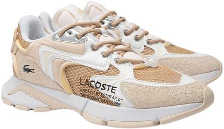 Lacoste L003 Neo Sneakers Heren bruin - wit - 42 1/2