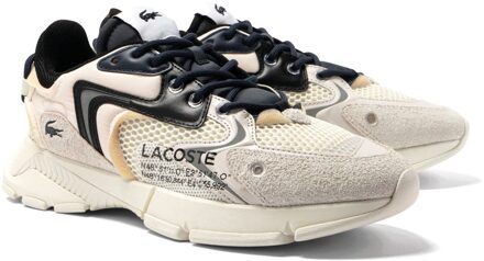 Lacoste L003 Neo Sneakers Heren crème - zwart - 41