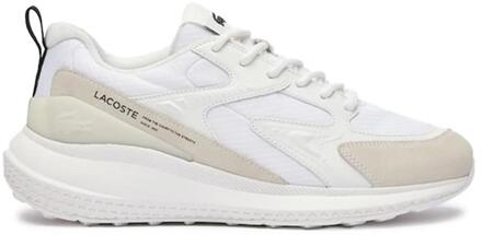 Lacoste L003 Neo Sneakers Heren wit - beige - rood - geel - 41