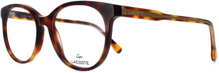 Lacoste L2869 214 bruin havana brilmontuur - maat
