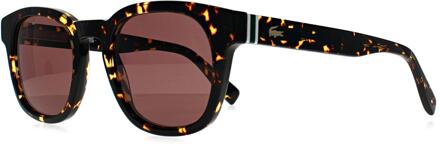 Lacoste L6015S 230 donker havana bruin zonnebril - One Size