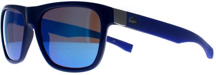 Lacoste L664S 414 middellange blauwe zonnebril