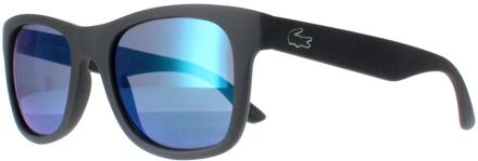Lacoste L778S 035 opvouwbare zonnebril mat grijs blauw - maat