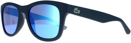 Lacoste L789S 424 mat blauwe zonnebril