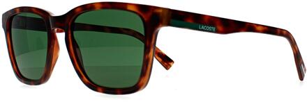 Lacoste L987S 240 schildpadgroene zonnebril - maat Bruin