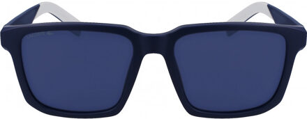 Lacoste L999S 55 401 Zonnebril Blauw - One Size