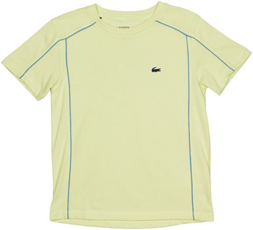 Lacoste Lcb Piping Sport T-shirts Kinder - Groen - Maat 152 - 160 CM - Poly Jersey Green