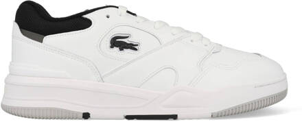 Lacoste Lineshot Sneakers Heren wit - zwart - 45