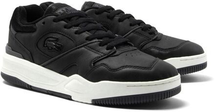 Lacoste Lineshot Sneakers Heren zwart - wit - 42 1/2