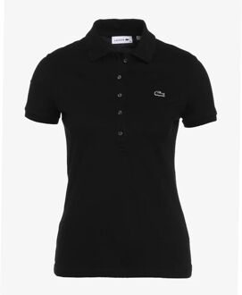 Lacoste Logo Dames Rood Poloshirt - EU 42 / UK 8