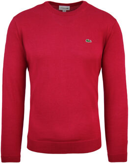 Lacoste Logo Heren Roze Trui - S