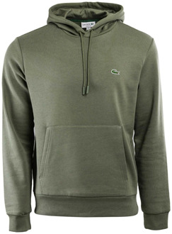 Lacoste Mannen Groene Sweatshirt Sh9623-316 Lacoste , Green , Heren - 2Xl,L,M