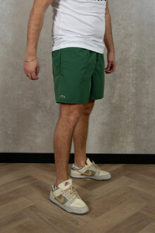 Lacoste Medium Cut Zwemshort Heren groen - S