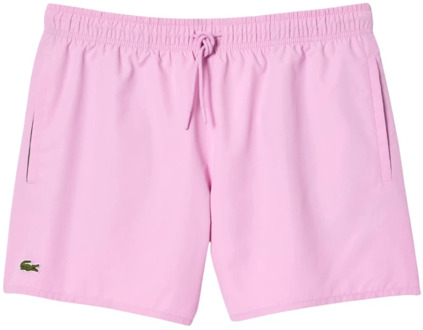 Lacoste Medium Cut Zwemshort Heren roze - L