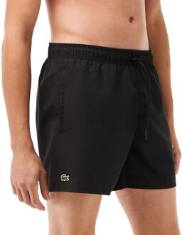 Lacoste Medium Cut Zwemshort Heren zwart - XL