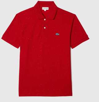 Lacoste Men's Lacoste Classic-Fit Polo Shirt in Red Rood - XS