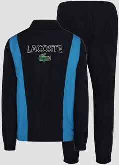 Lacoste Men's Lacoste Colour-Block Tracksuit in Navy - maat