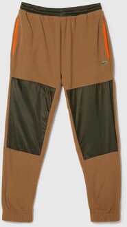 Lacoste Men's Lacoste Colourblock Sweatpants in Green Groen