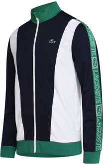 Lacoste Men's Lacoste Full-Zip Track Jacket in Navy - maat M