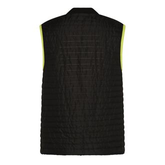 Lacoste Men's Lacoste Lightweight Reversible Padded Vest in Black - maat S Zwart