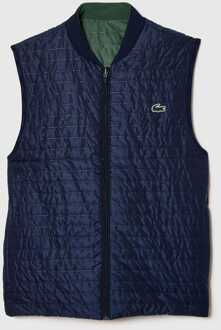 Lacoste Men's Lacoste Lightweight Reversible Padded Vest in Green Groen - M