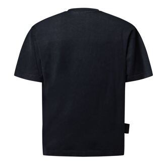 Lacoste Men's Lacoste Loose-Fit T-Shirt in Black - maat S Zwart