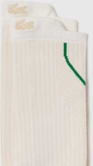 Lacoste Men's Lacoste Mid-Calf Socks in Cream Crème - EU 38 - 40 / UK 10-12