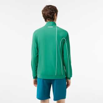 Lacoste Men's Lacoste Novak Djokovic Ceremony Jacket in Green - maat L Groen