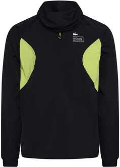 Lacoste Men's Lacoste Packable Windbreaker Jacket in Black Zwart