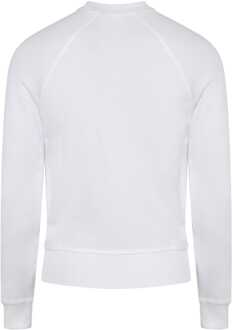Lacoste Men's Lacoste Relaxed-Fit Crewneck Sweatshirt in White Wit