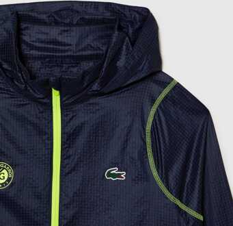 Lacoste Men's Lacoste Roland Garros Windbreaker Jacket in Navy - S/M