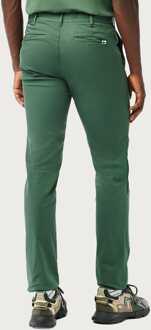 Lacoste Men's Lacoste Slim-Fit Chinos in Green Groen - 36W/32L