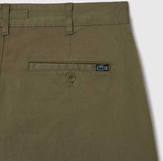 Lacoste Men's Lacoste Slim-Fit Chinos in Green Groen