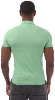 Lacoste Men's Lacoste Slim Fit L.12.12 Piqué Polo Shirt in Green - maat S Groen