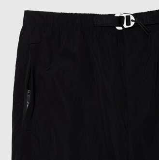 Lacoste Men's Lacoste Water-Repellent Track Pants in Black Zwart