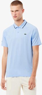 Lacoste Novak Djokovic Polo Heren-Lichtblauw - S,L