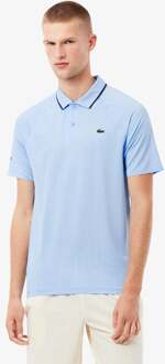 Lacoste Novak Djokovic Polo Heren-Lichtblauw - S,M