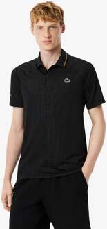 Lacoste Novak Djokovic Polo Heren-Zwart - S,M,L,XL,XXL