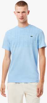 Lacoste Novak Djokovic T-shirt Heren-Lichtblauw - XXL