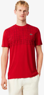 Lacoste Novak Djokovic T-shirt Heren-rood - M