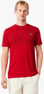 Lacoste Novak Djokovic T-shirt Heren-rood - M