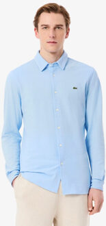 Lacoste Overhemd heren - maat 41 (L) Blauw