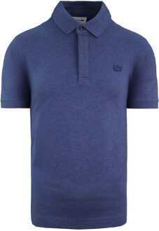 Lacoste Paris Polo Regular Fit Heren Navy Poloshirt - maat XS Blauw