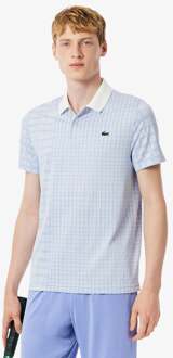 Lacoste Polo Heren-Crème,Mauve - S