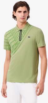 Lacoste Polo Heren-limoen, wit - S
