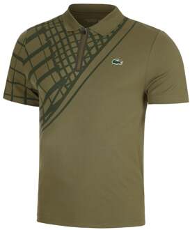 Lacoste Polo Heren-Olijf - S