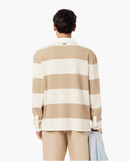 Lacoste Polo lange mouw kh5916 Ecru